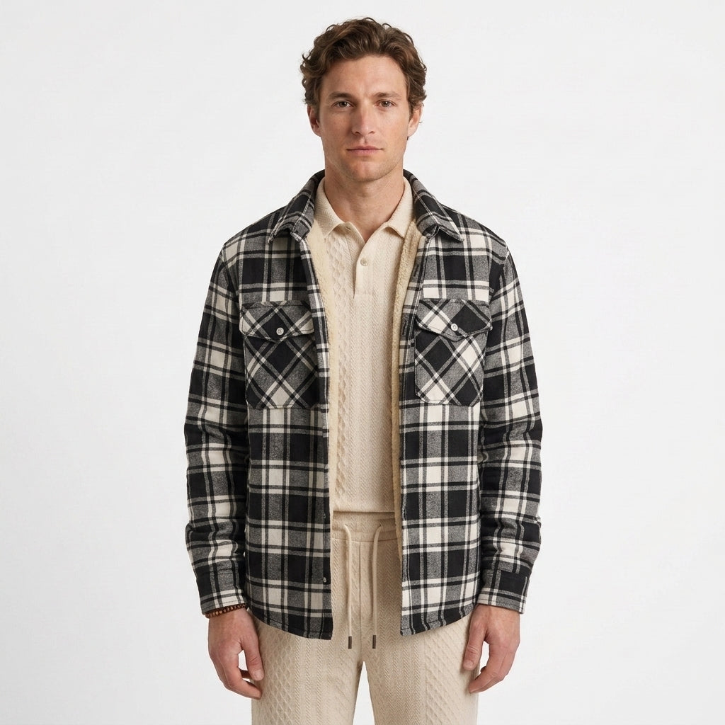 Colby | Lined Structured Overshirt
