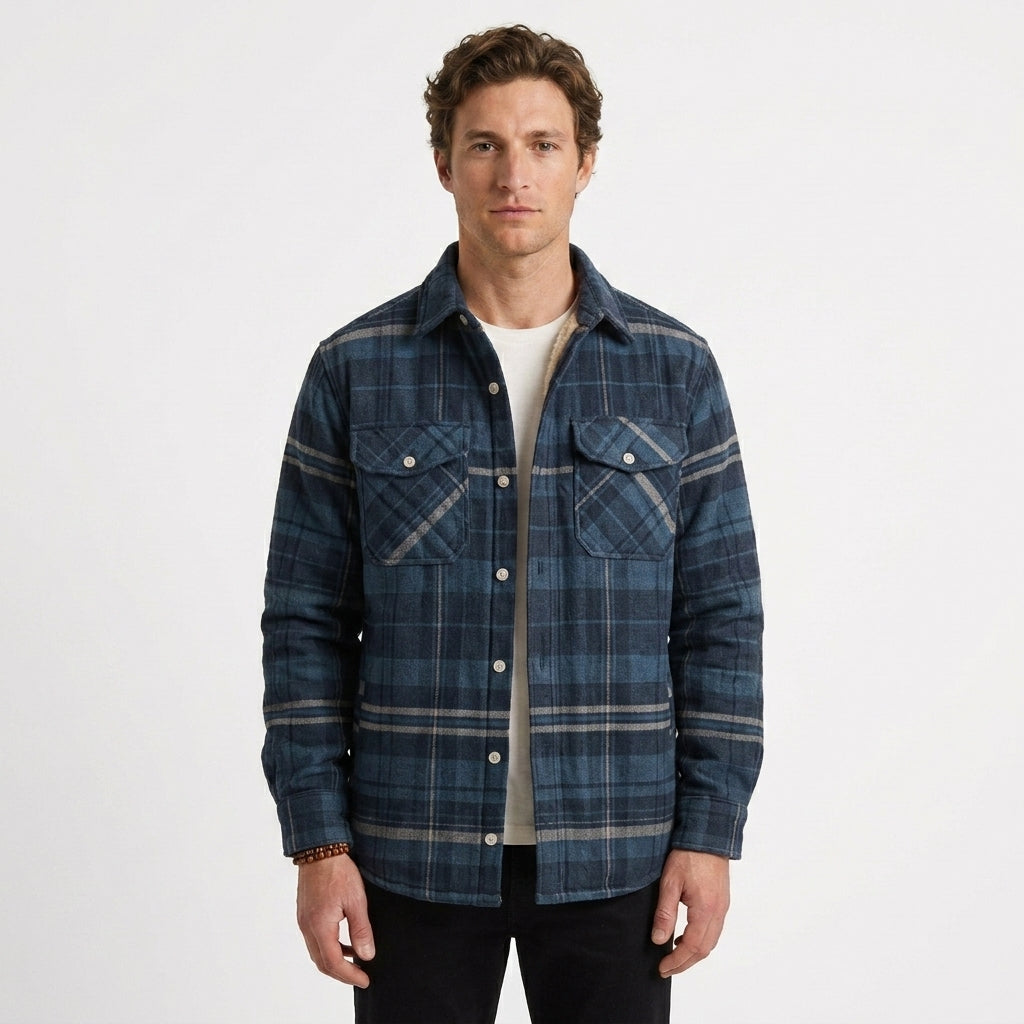 Colby | Lined Structured Overshirt