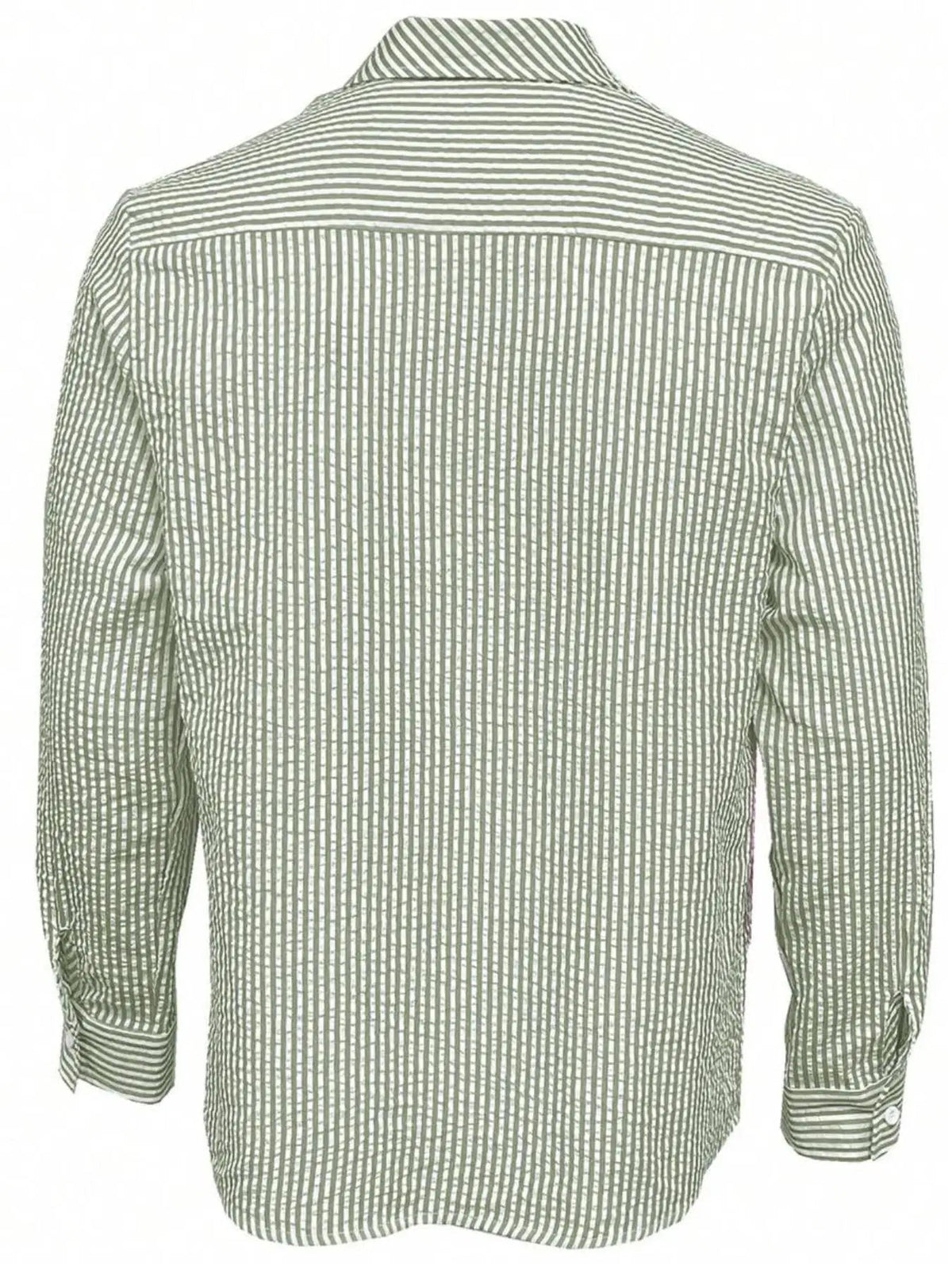 Lowell | Seersucker Striped Shirt