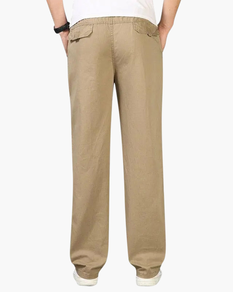 Brody | Drawstring Linen Pants