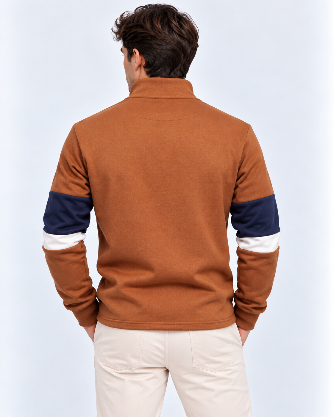 Brennan | Polo Neck Sweatshirt