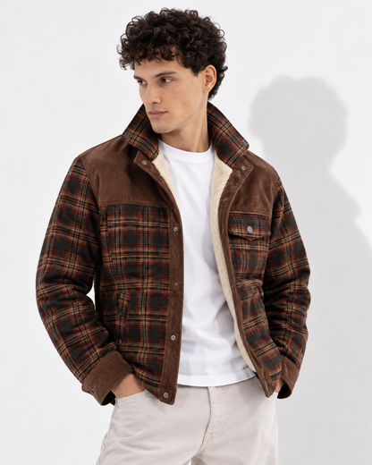 Nolan | Fleece-Lined Cotton Jacket