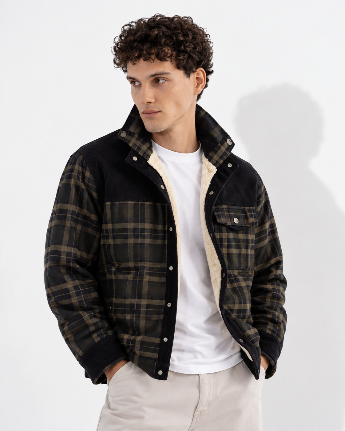 Nolan | Fleece-Lined Cotton Jacket