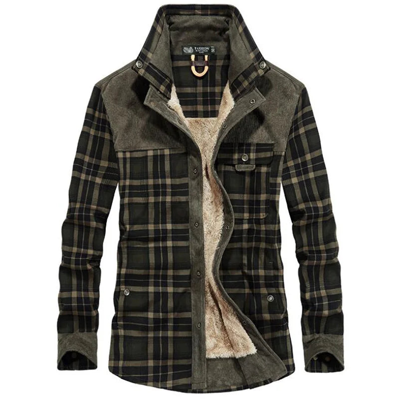 Nolan | Fleece-Lined Cotton Jacket