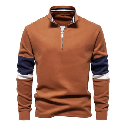 Brennan | Polo Neck Sweatshirt