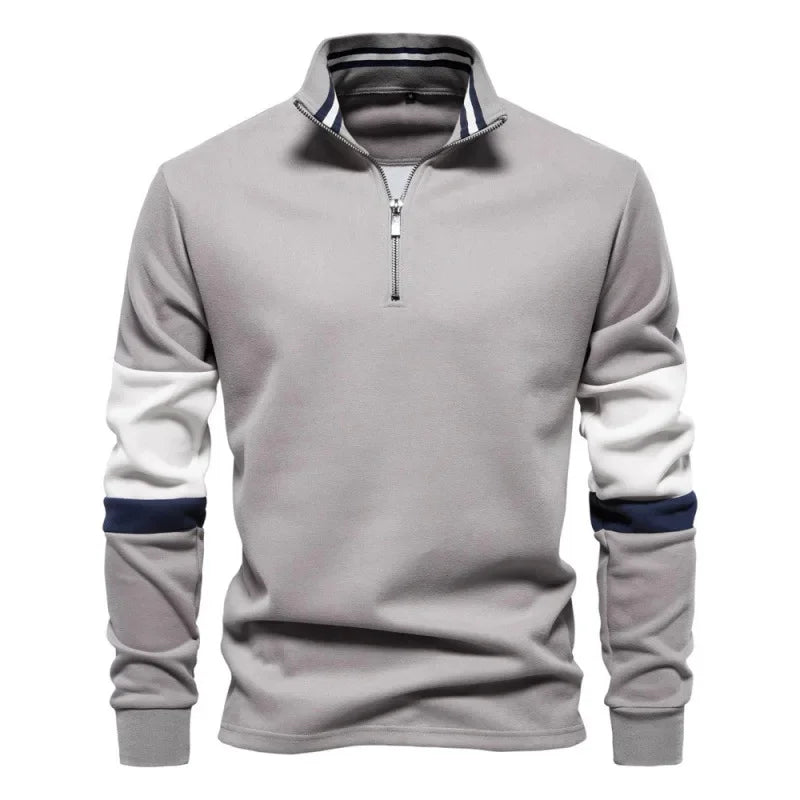 Brennan | Polo Neck Sweatshirt