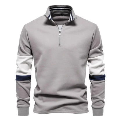 Brennan | Polo Neck Sweatshirt