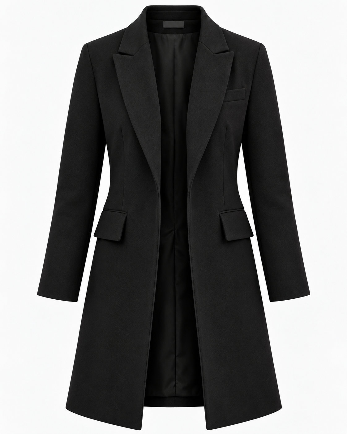 Evelyn | Brown Wool Blend Coat