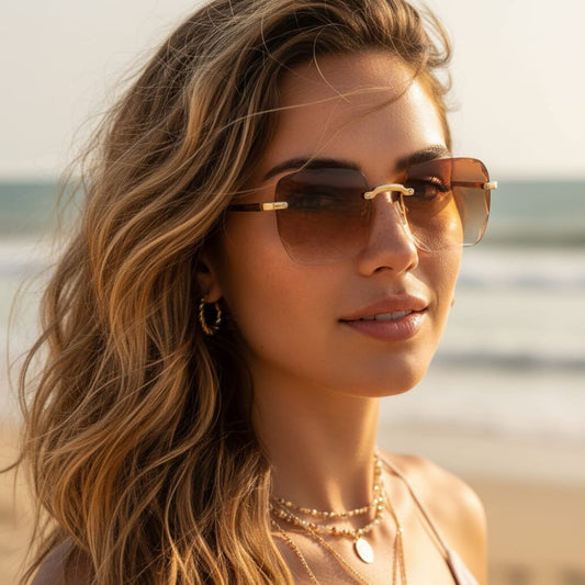 Jordan | Oversized Square Sunglasses